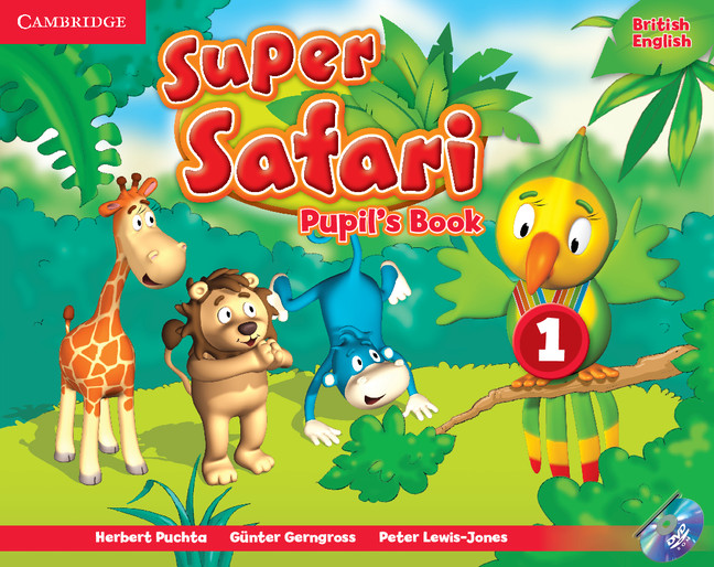 Підручник Super Safari 1 Pupil's Book with DVD-ROM, фото 1