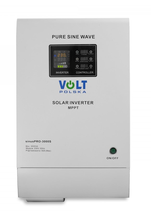 SINUS PRO 3000 S 48/230V (2100/3000W) + 60A MPPT СОНЯЧНИЙ ІНВЕРТОР