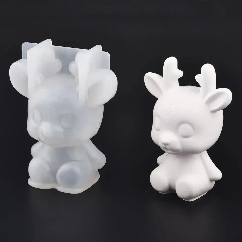 Силіконовий кондитерський молд 3D Baker Оленя (101331)