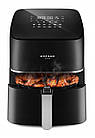 Аерофритюрниця Mozano Air Fry Master 1700 Вт 8 л — 12 програм, сенсорне керування, тефлонове покриття, фото 2