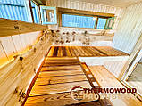 Мобільна каркасна утеплена сауна 5,5х2,6м Gartensauna-33 від Thermowood Production, фото 6