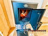 Мобільна каркасна утеплена сауна 5,5х2,6м Gartensauna-33 від Thermowood Production, фото 10