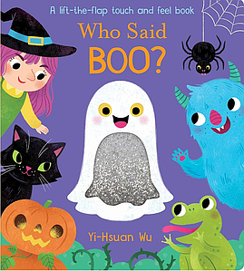 Книга з віконцями,Книга з тактильними відчуттями A Lift-the-Flap Touch and Feel Book: Who Said Boo?
