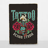 Дерев'яний постер Дизайн Тату А5, фото 6