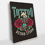 Дерев'яний постер Дизайн Тату А5, фото 2