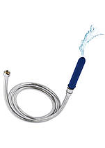 Набір для анального душу ToyJoy Buttocks The Cleaner Shower Set Blue 16,5 см, фото 3