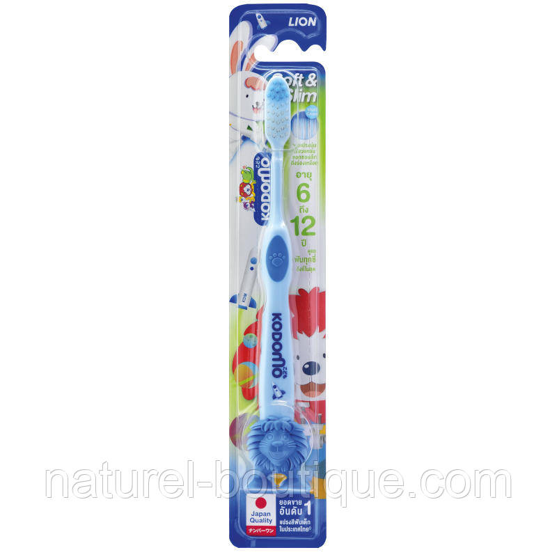Зубна щітка LION Komdo Soft & Slim 6-12 років