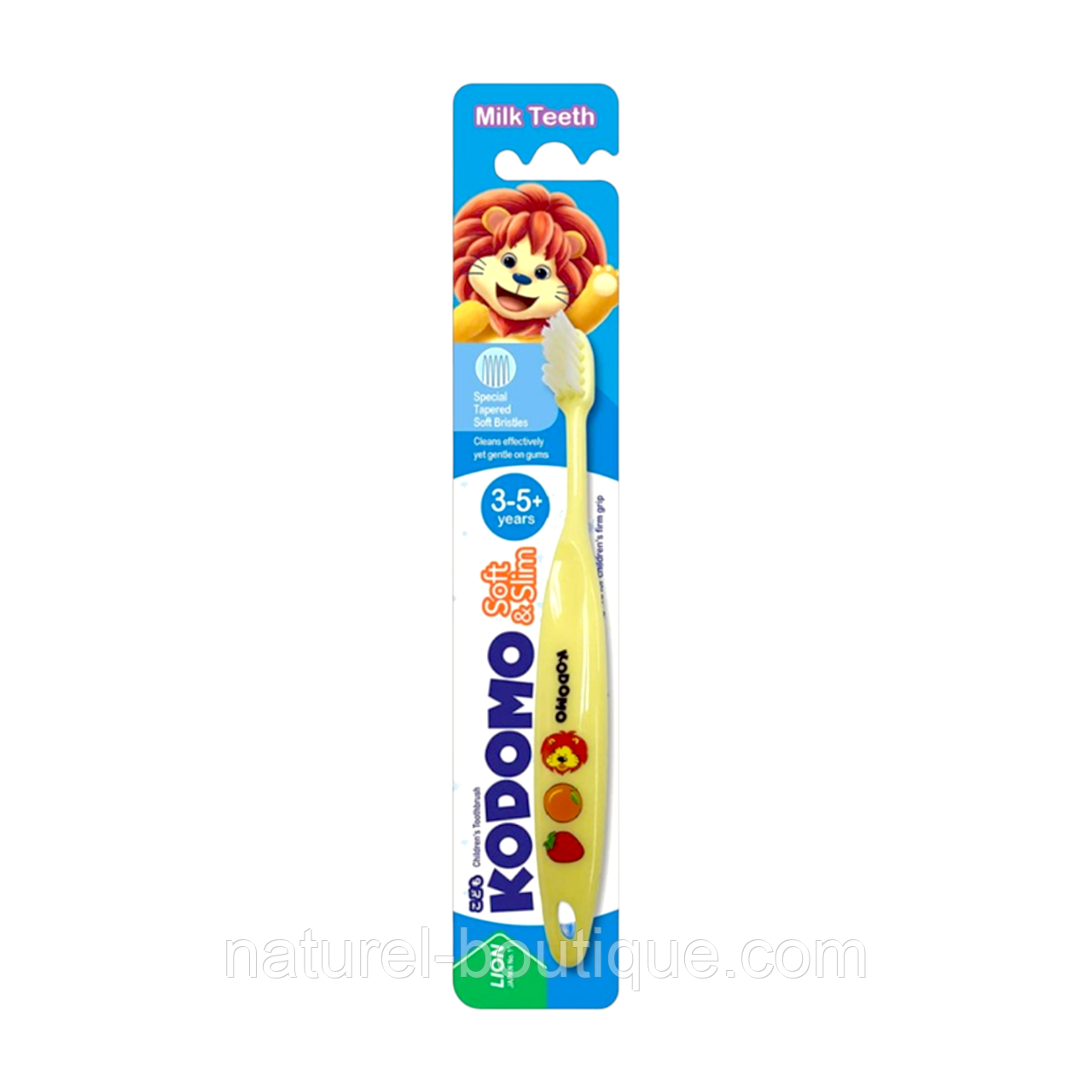 Зубна щітка Lion Komdo Soft & Slim 3-5 років