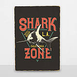 Дерев'яний постер Shark А5, фото 6