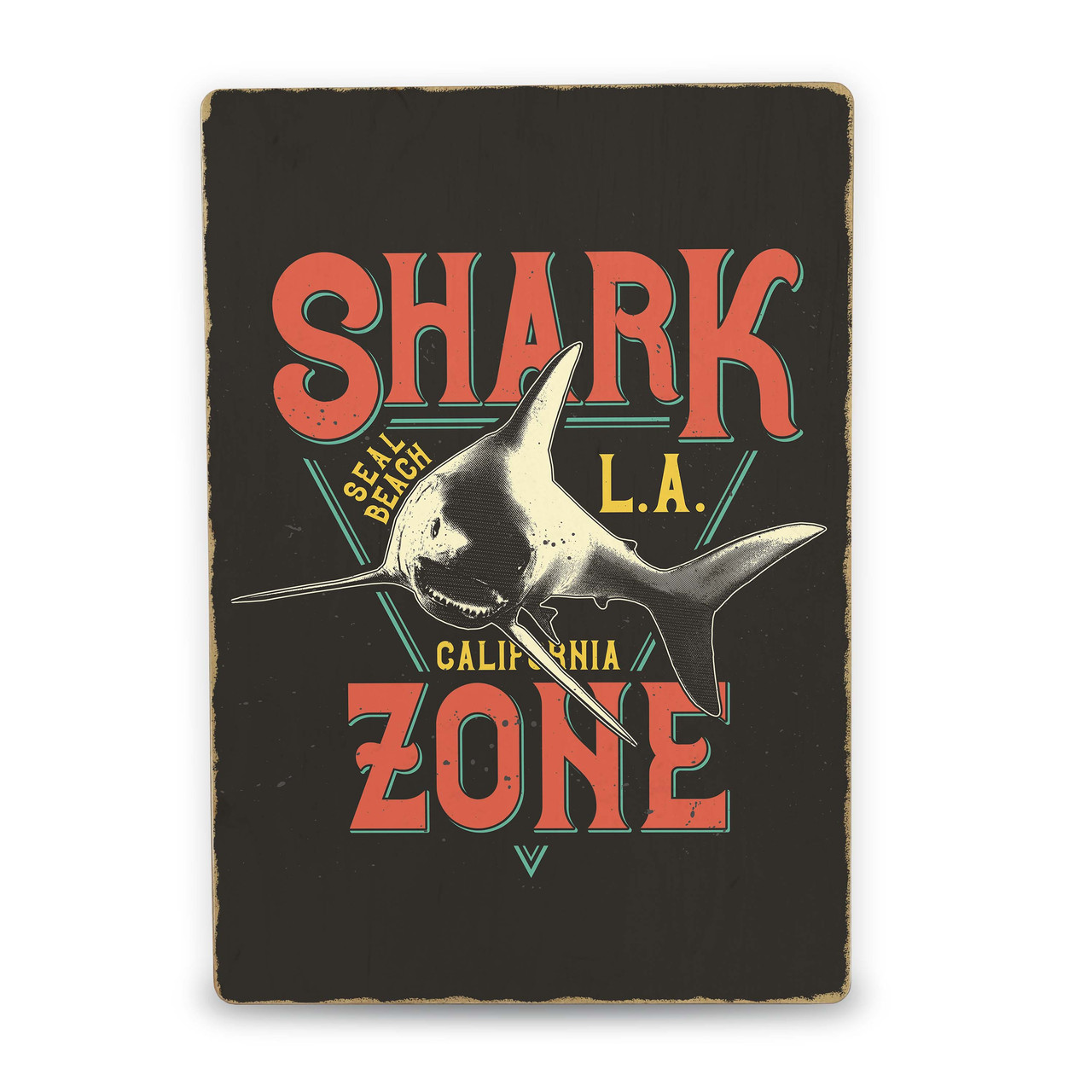 Дерев'яний постер Shark А5, фото 1