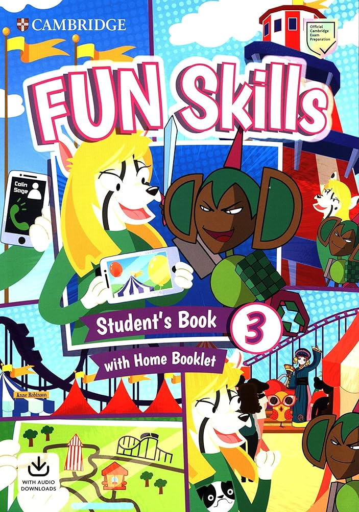 Підручник Fun Skills 3 student's Book with Home and Booklet Downloadable Audio, фото 1