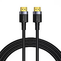 HDMI кабель Baseus Cafule 4KHDI Male to 4KHDI Male Adapter 3m 60Hz 3D 18Gbps Black (CADKLF-G01)