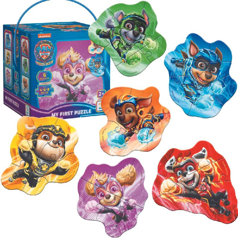 Пазл DoDo 200536  «Paw Patrol. Герої Бухти пригод»  4-6-8 ЕЛЕМЕНТІВ