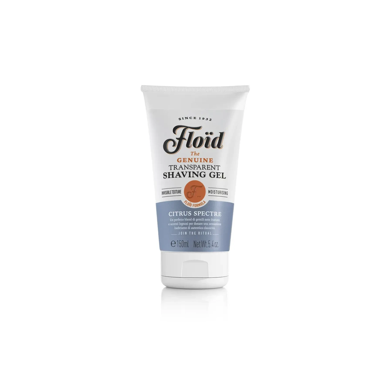 Прозорий гель для гоління Floid Shaving Gel Citrus Spectre, 150 мл (8004395321788)