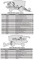 Ремни на комбайн Case 2188