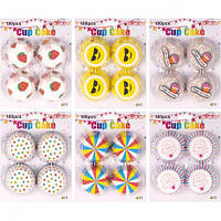 Від 2 шт. Формочки для кексів паперові 100 штук X3-118 купити дешево оптом в інтернет-магазині