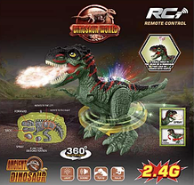 Іграшка динозавр NY056-А (1) на радіокеруванні, світлові і звукові ефекти, пар., фото 4