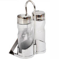 Від 3 шт. Набір сільниця і перечниця на підставці 100мл X3-212  купити дешево оптом в інтернет-магазині