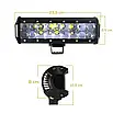 Автофара LED на дах (18 LED) 5D-54W-MIX (235 х 70 х 80), фото 3