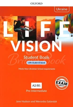 Life Vision Pre-Intermediate Student's Book with e-Book (Edition for Ukraine) підручник