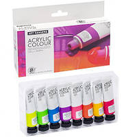 Фарби 22мл "Art Ranger" 8 кольорів "Acryliс NEON" PA32.08022.C  купити дешево оптом в інтернет-магазині