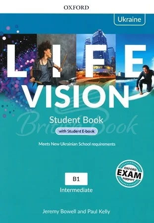 Life Vision Intermediate Student's Book with e-Book (Edition for Ukraine) - підручник