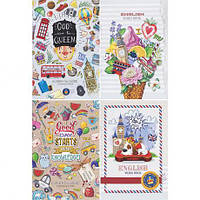 Від 4 шт. Зошит-словник В5  ін/яз. 40 листів на скобі, обкладинка картон 229751 купити дешево оптом в інтернет-магазині