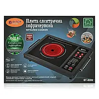 Інфрачервона плита на одну конфорку BITEK BT-8006 Електроплита для дому та дачі