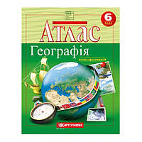 Атлас 6 кл. Загальна географія 1071 НУШ