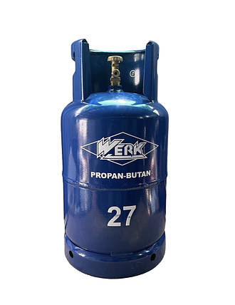 Газовий побутовий балон Werk PROPAN-BUTAN 27 л, фото 1