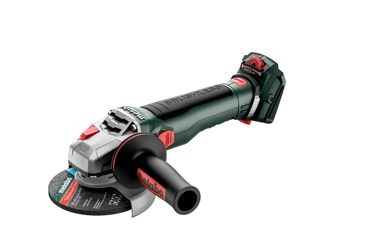 Акумуляторна кутова шліфмашина Metabo WVB 18 LT BL 11-125 QUICK (без акум.), фото 1