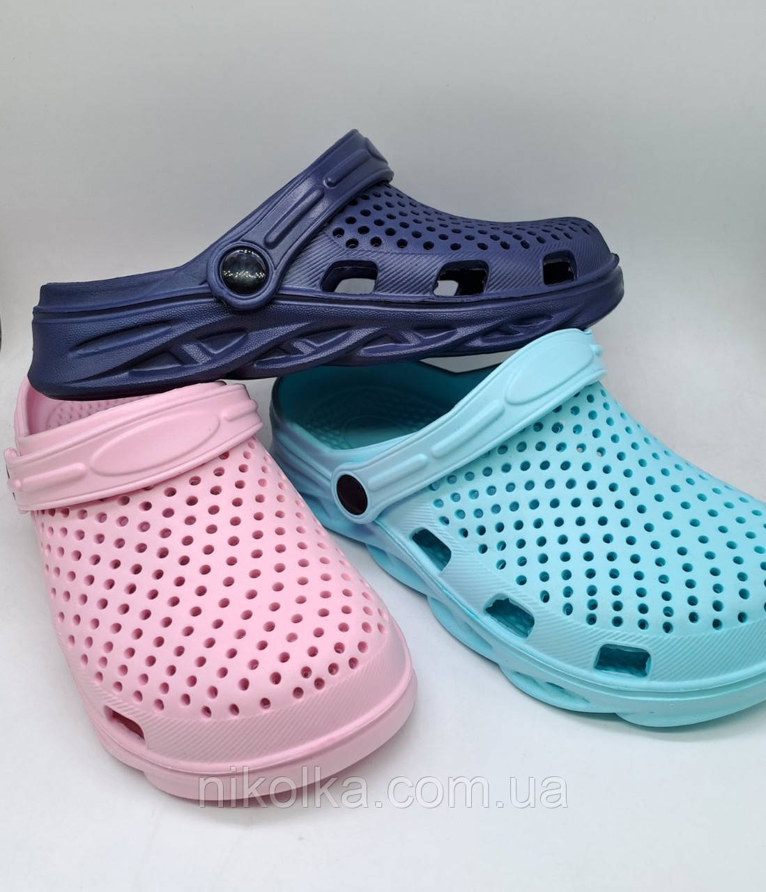 Крокси жіночі оптом, 37-41 рр.,  арт. 12003, фото 1