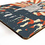 Дерев'яний постер Свобода і єдність А5, фото 3