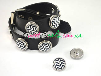 Браслет Noosa подвійний, чорний