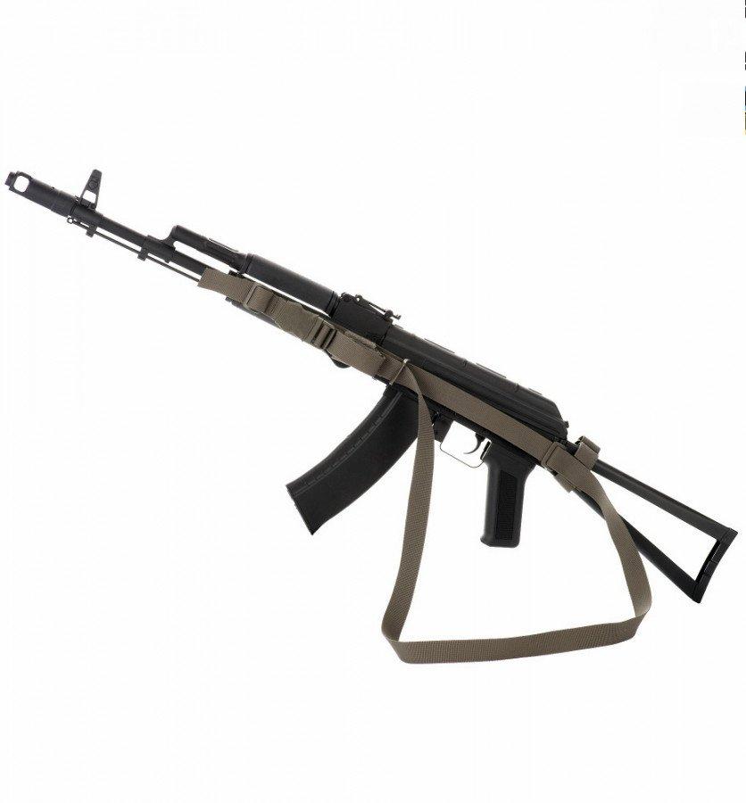 Ремінь збройовий триточковий хакі 1-0!, фото 1