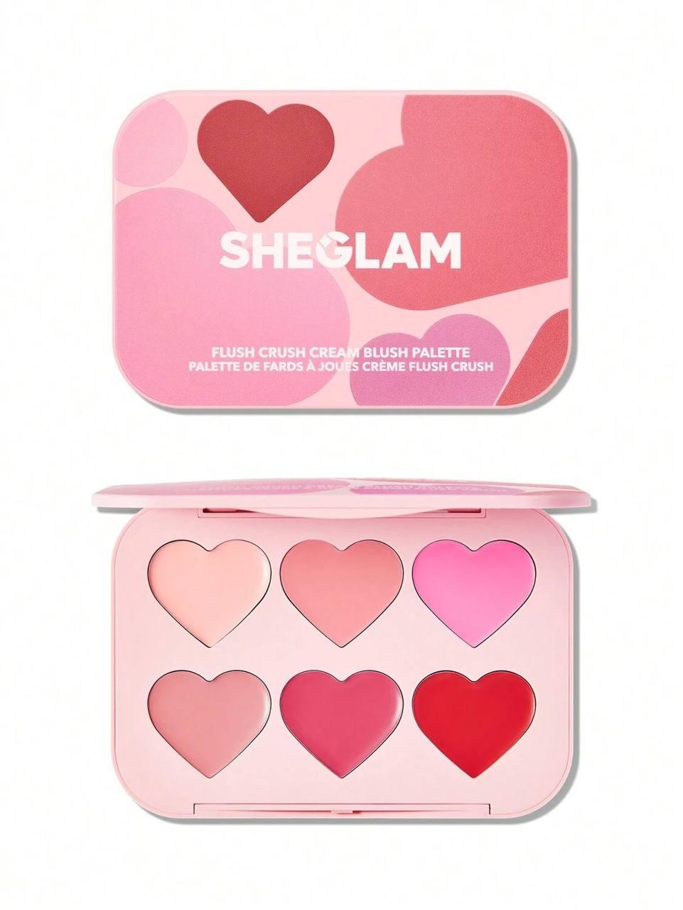 Кремові рум'яна Sheglam Flush Crush Cream Blush Pallette, фото 1
