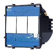 Розумний вимикач з WiFi + BLE 1DAL | Сенсорний Чорний, 3 сенсора, З нулем (G86D-SW3G.WF.BL), фото 4