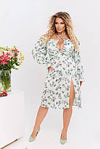 Стильна жіноча сукня, тканина "Шовк" 46, 48, 54 розмір 46 48