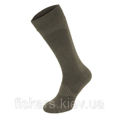 Шкарпетки трекінгові високі Mil-Tec Coolmax Olive Drab (13013001)