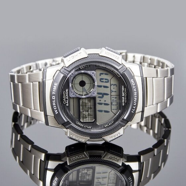 Harga jam casio world time illuminator hot sale