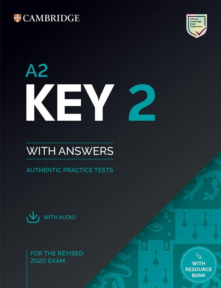 Підручник Cambridge English: Key 2 for the Revised 2020 Exam Authentic Examination Papers from Cambridge ESOL