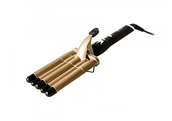 Плойка п'ять хвиль для завивання волосся щипці Gemei GM-2933