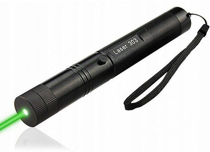 Лазерна указка Laser 303 Green Laser Pointer зелений лазер