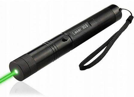 Лазерна указка Laser 303 Green Laser Pointer зелений лазер, фото 1