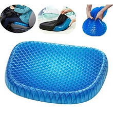 Ортопедична гелева подушка для сидіння Egg Sitter 40*32 см з чохлом
