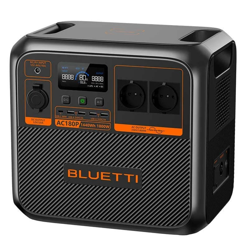 Зарядна станція BLUETTI AC180P 1800W 1440Wh