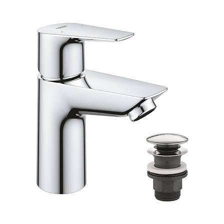 Змішувач для раковини GROHE QuickFix Start Edge S-Size 23898001 з донним клапаном, фото 1