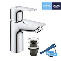 Змішувач для раковини GROHE QuickFix Start Edge S-Size 23898001 з донним клапаном, фото 5