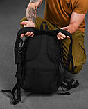 Рюкзак Silver knight black із USB ВТ1427, фото 5