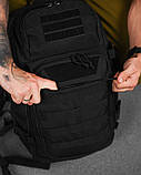 Рюкзак Silver knight black із USB ВТ1427, фото 7